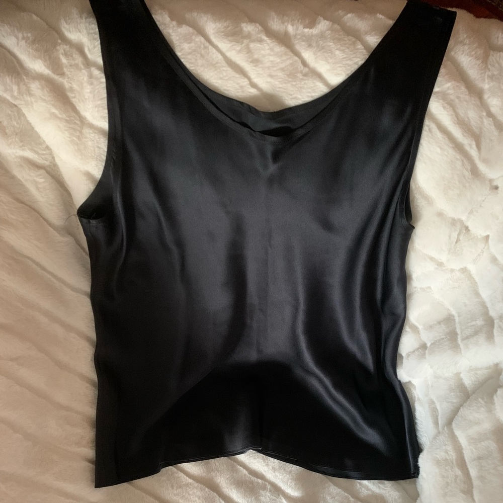Lord & Taylor black silk tank/blouse💥